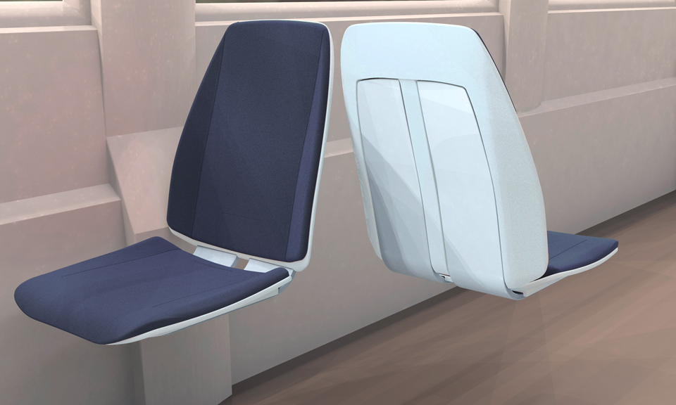 ÖPNV Sitzsystem SKA Reginus Vorserie /Public transport seat system SKA Reginus pre-series 