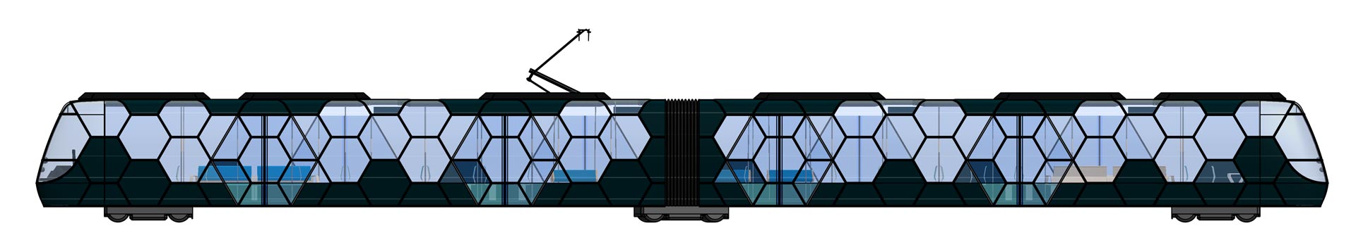 Zugwagen Seitenansicht /Side view of tractor unit